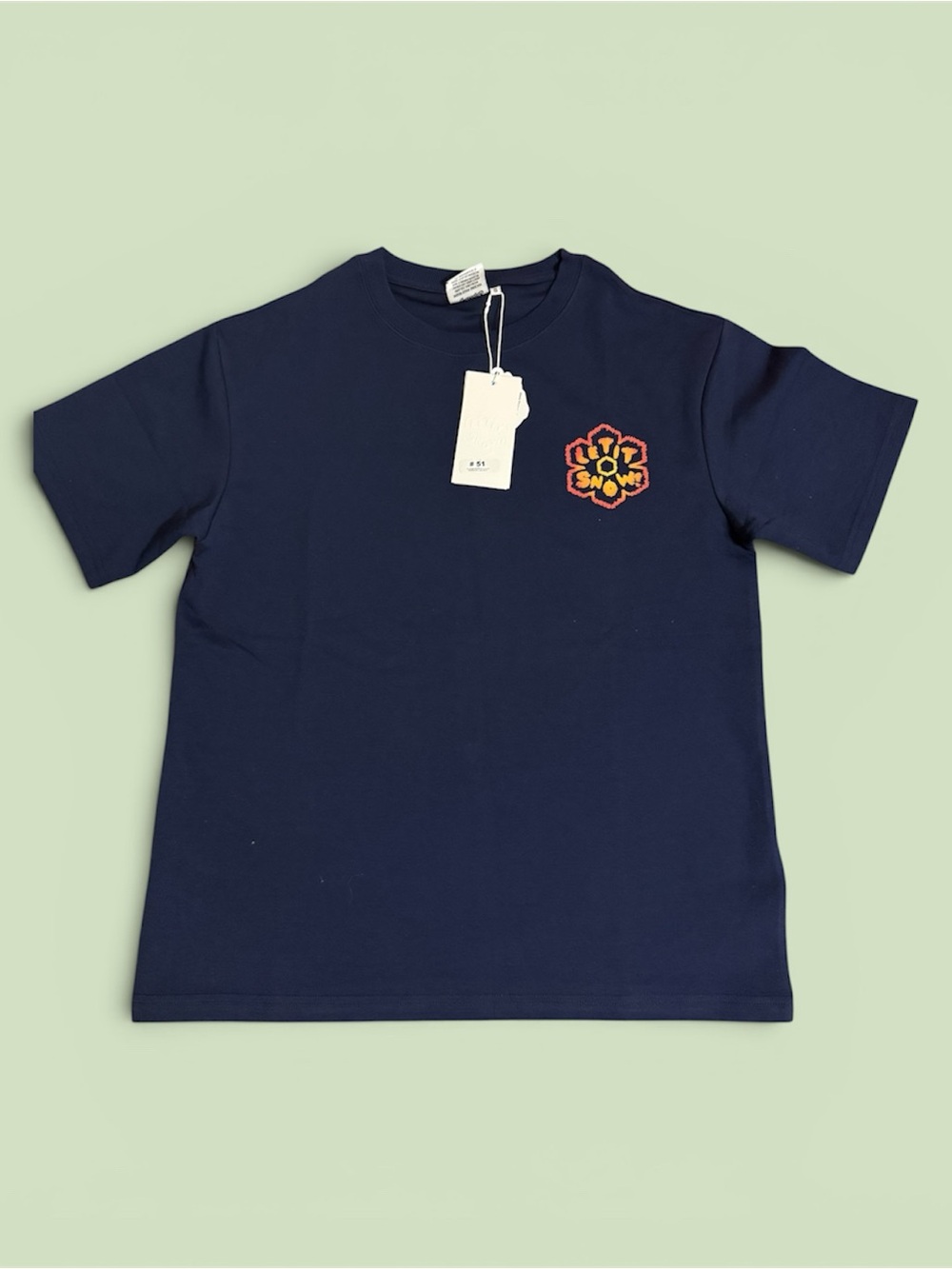 SnowDay Navy Short Sleeve Tee